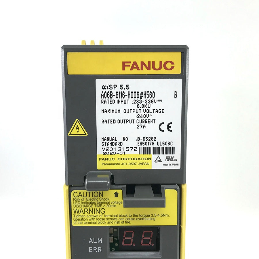 New in Stock CNC AC Servo Driver PLC Spindle Controller Servo Spindle Amplifier Module A06B6116H006 A06B-6116-H006#H560 Fanuc