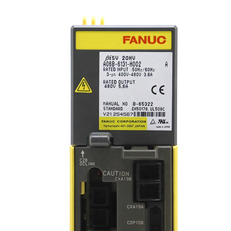 Original Cnc Control Servo Drive Servo Amplifier A06B-6131-H002 Fanuc