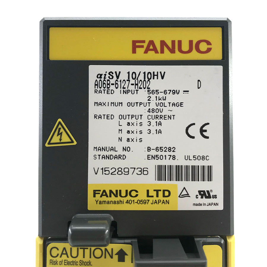 New in Stock Servo Driver CNC AC Servo Driver PLC Amplifier Spindle Controller A06B6127H202 A06B-6127-H202 Fanuc