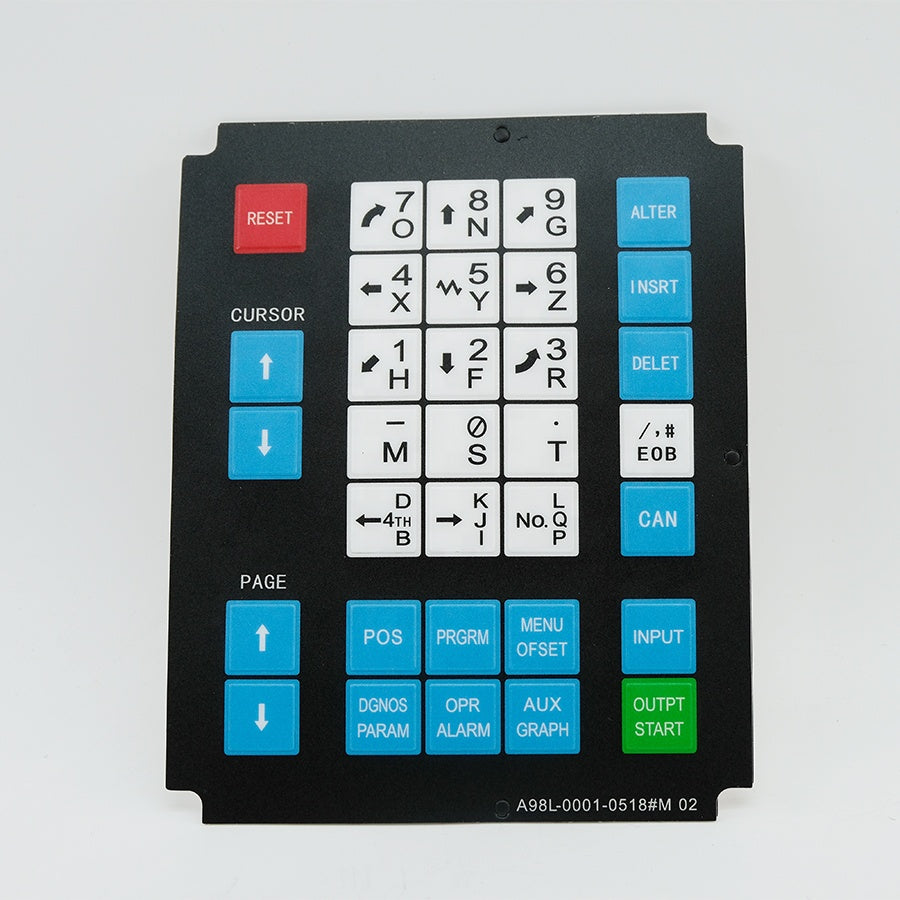 New in Stock Membrane Key Sheet Keypad A98L M02 A98L-0001-0518#T A98L-0001-0518#M02 FANUC