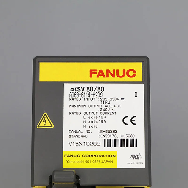 New A06B-6114-H209 FANUC Servo Amplifier Module For CNC Controller 12 Months Warranty