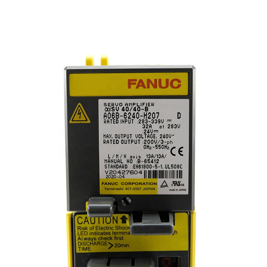 New in Stock CNC AC Servo Driver PLC Amplifier Spindle Controller Servo Driver A06B6240H207 A06B-6240-H207 Fanuc