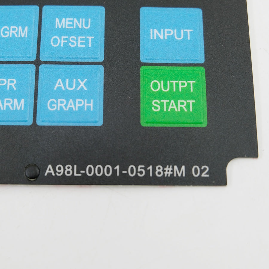New in Stock Membrane Key Sheet Keypad A98L M02 A98L-0001-0518#T A98L-0001-0518#M02 FANUC