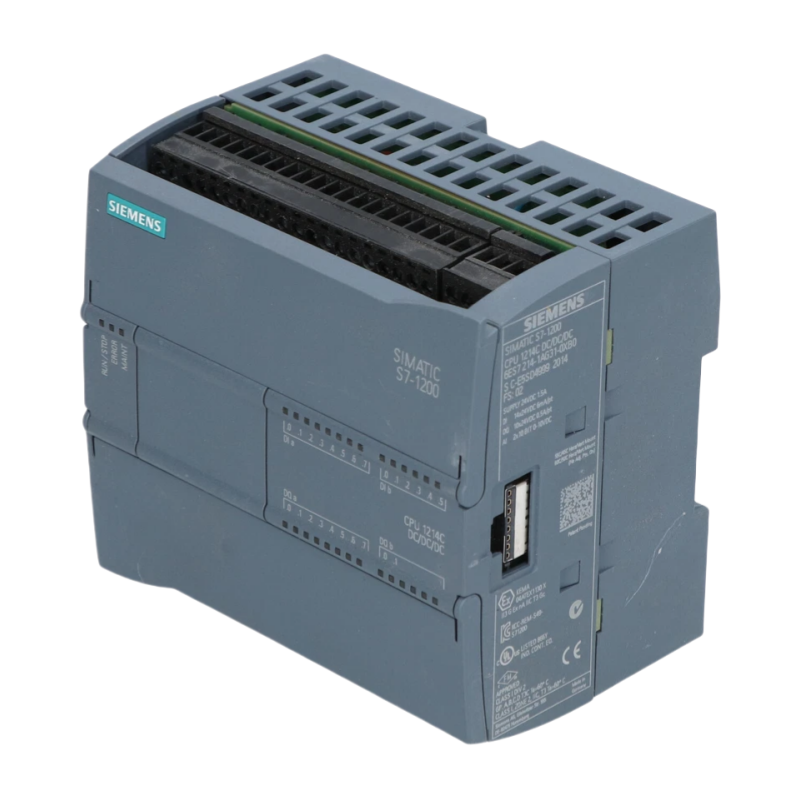 Original PLC S7 1200 Controller SIMATIC S7-1200 CPU 1214C 6ES7214-1AG40-0XB0 6ES7214-1BG40-0XB0 6ES7214-1HG40-0XB0