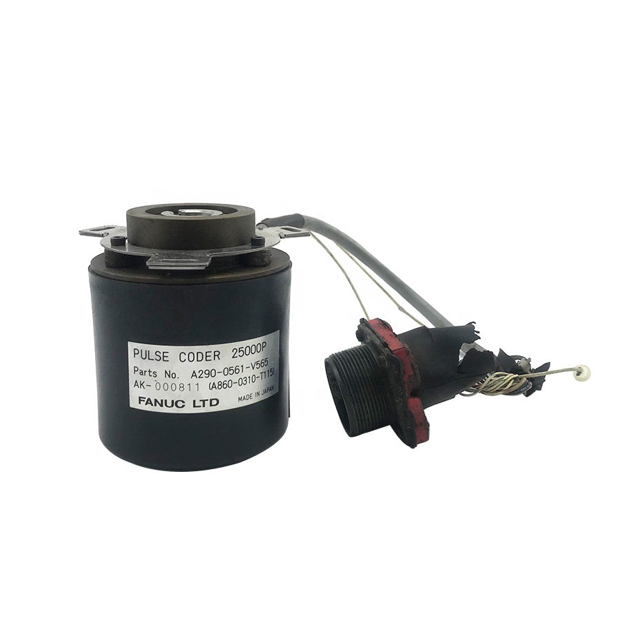Original A290-0561-V565 25000P Fanuc Servo Motor Encoder Pulse Coder